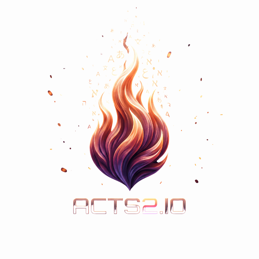 Acts 2 flame and waveform